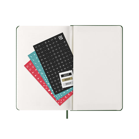 2027 Weekly Notebook Diary Hard Cover Large