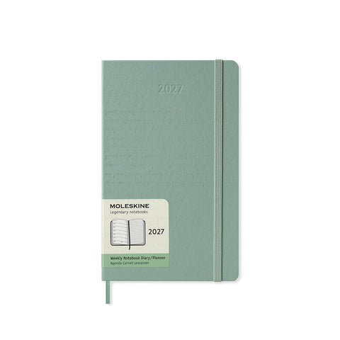 2027 Weekly Notebook Diary Hard Cover Large