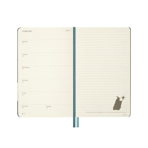 2027 Lord of the Rings Weekly Notebook Hard Cover Diary Large