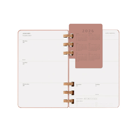 2026 Spiral Weekly Planner Large