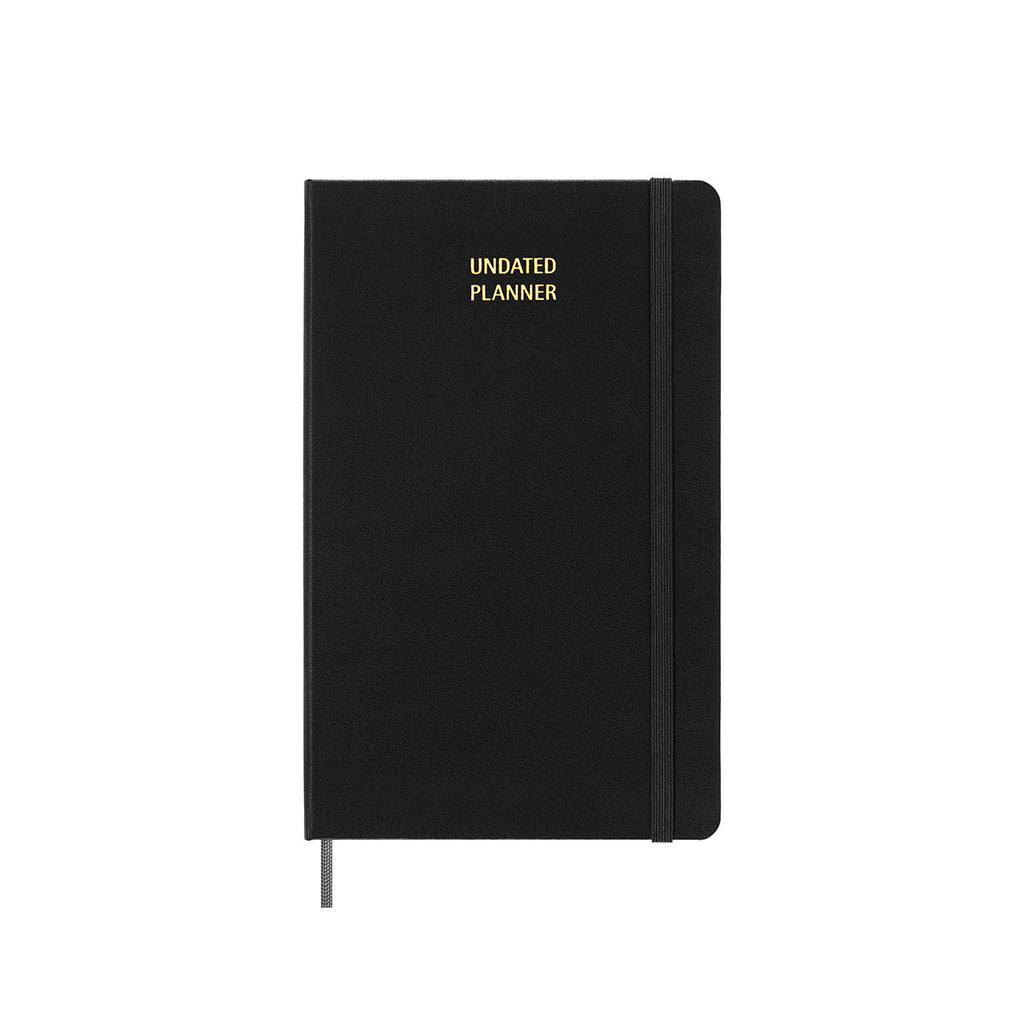Moleskine Undated Weekly Notebook Planner Large Milligram