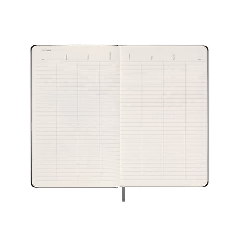 Undated Weekly Notebook Planner Large