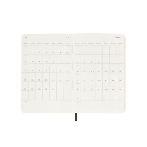 2026 Monthly Soft Cover Diary Pocket