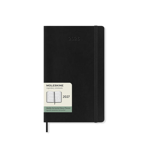 2027 Weekly Diary Horizontal Soft Cover Large