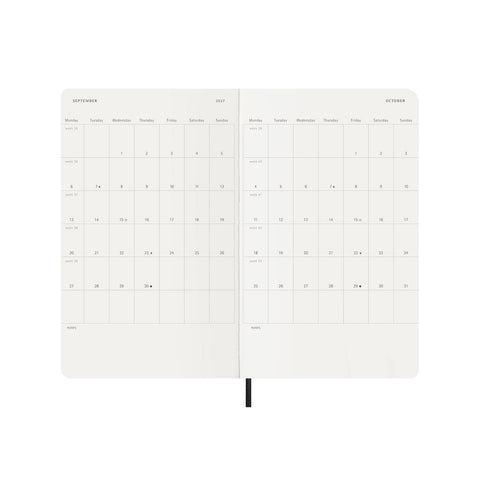 2027 Weekly Diary Horizontal Soft Cover Large