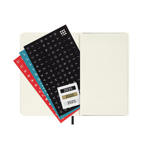 2025 Soft Cover Weekly Notebook Diary Pocket