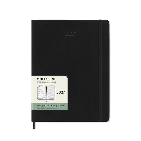 2027 Weekly Diary Soft Cover Extra Large