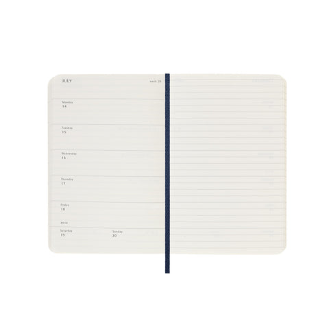 2025 Soft Cover Weekly Notebook Diary Pocket