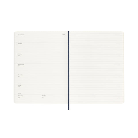 2027 Weekly Diary Soft Cover Extra Large