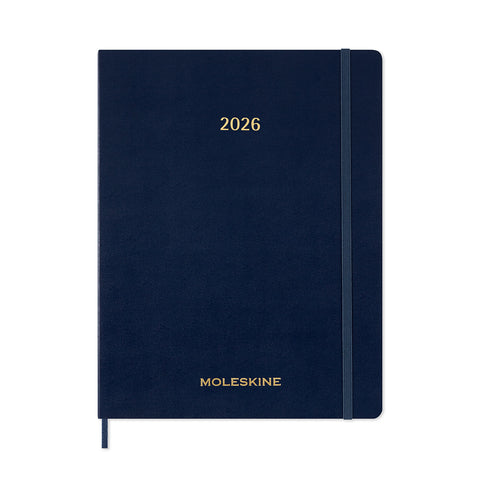 2026 Weekly Vertical Soft Cover Diary Extra Extra Large