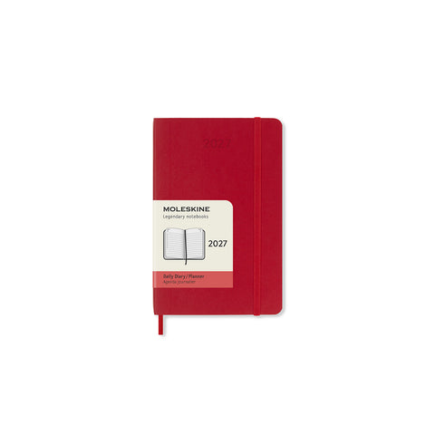 2027 Daily Diary Soft Cover Pocket