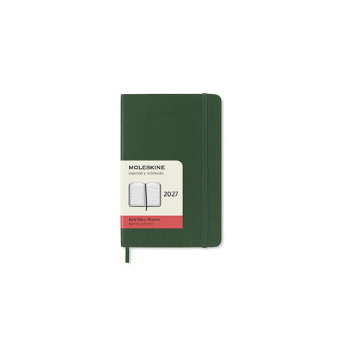 2027 Daily Diary Soft Cover Pocket