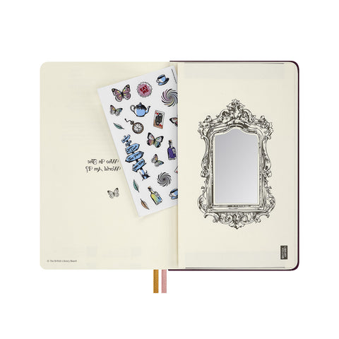 Alice in Wonderland Limited Edition Large Hard Cover Notebook