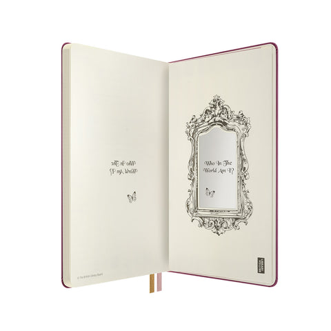 Alice in Wonderland Limited Edition Large Hard Cover Notebook