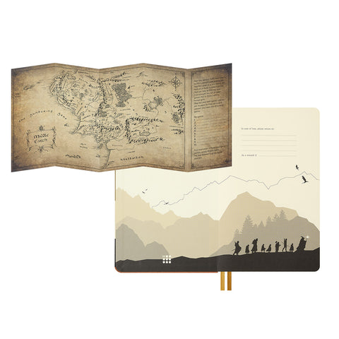 Lord of the Rings Frodo and Sam Boxed Notebook Large