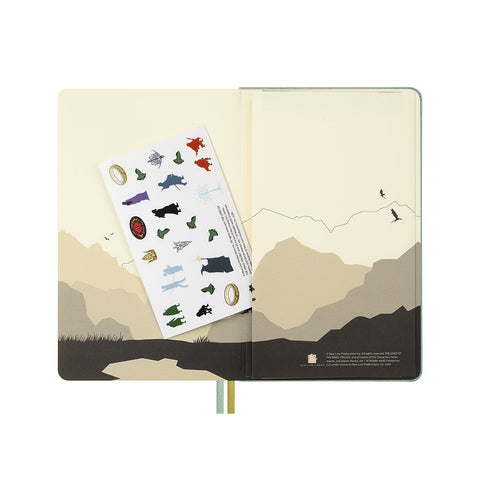 Lord of the Rings Legolas and Gimli Notebook Large