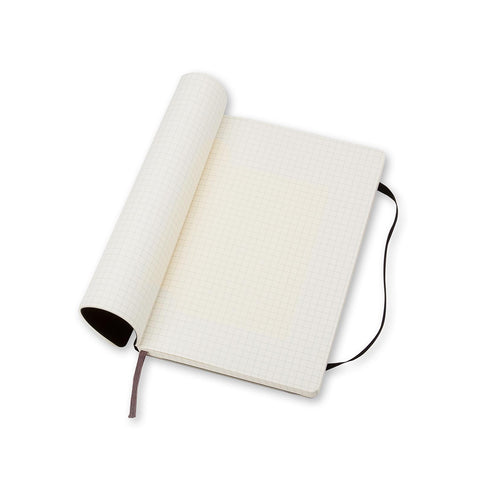 Classic Large Soft Cover Notebook Grid Sapphire Blue