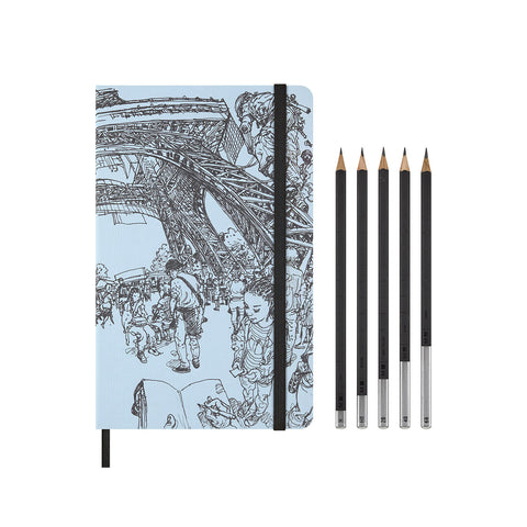 Kim Jung Gi Notebook and Pencil Bundle
