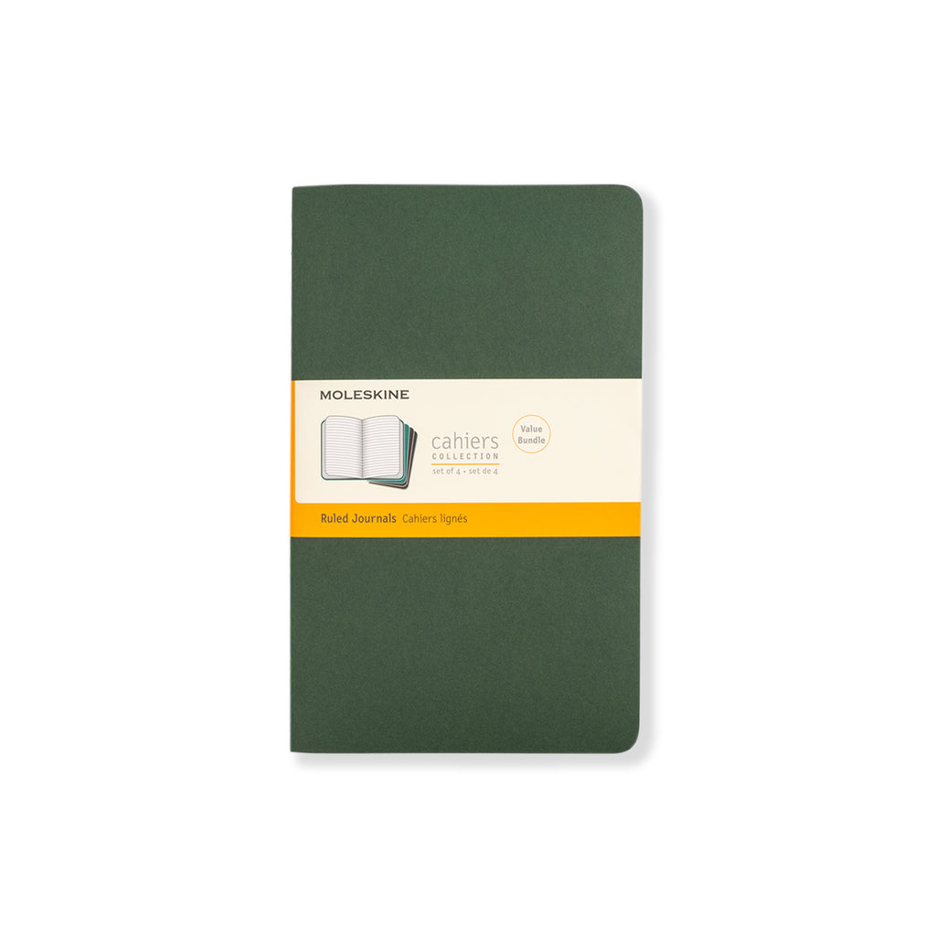 Moleskine Cahier Notebook Set of 4 Bundle Large – Milligram