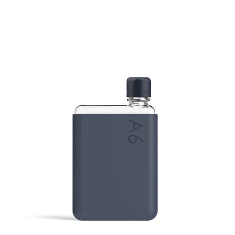 A6 Drink Bottle with Midnight Blue Sleeve Bundle