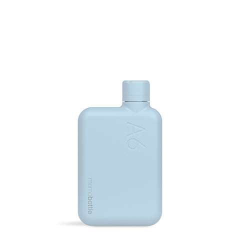 A6 Powder Blue Stainless Steel Drink Bottle