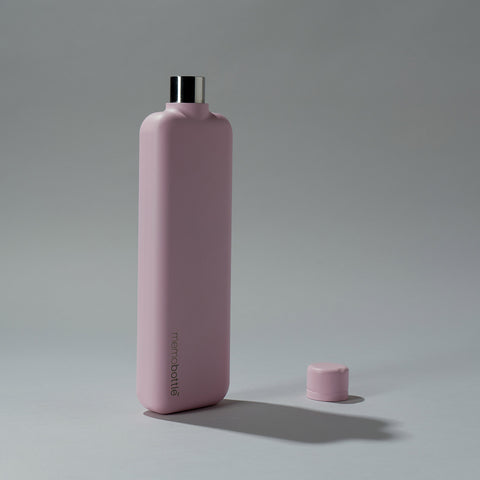 Slim Pink Salt Stainless Steel Drink Bottle
