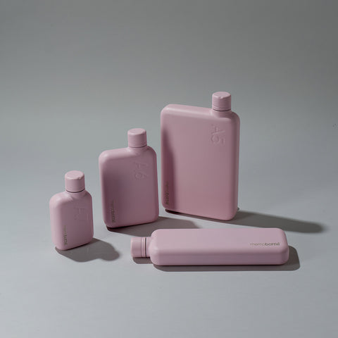 Slim Pink Salt Stainless Steel Drink Bottle