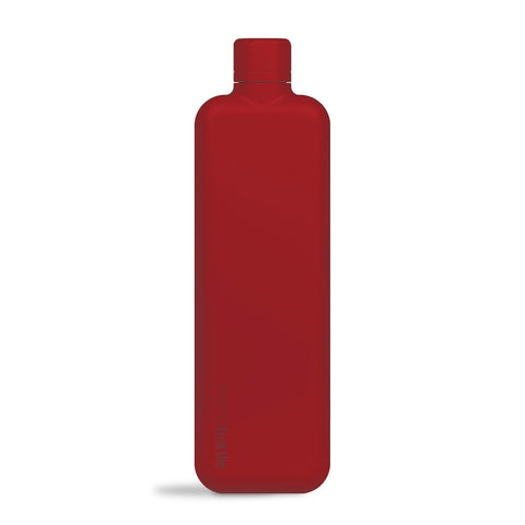Slim Red Maple Stainless Steel Drink Bottle