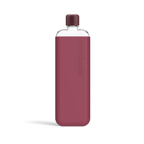 Slim Drink Bottle with Wild Plum Sleeve Bundle