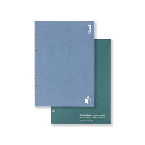 Studio Milligram Read Journal Planner Insert A5