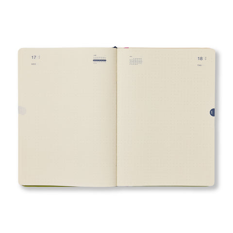 2026 Daily Diary Dot Grid A5