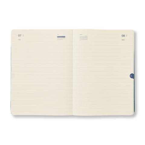2026 Daily Diary Ruled A5