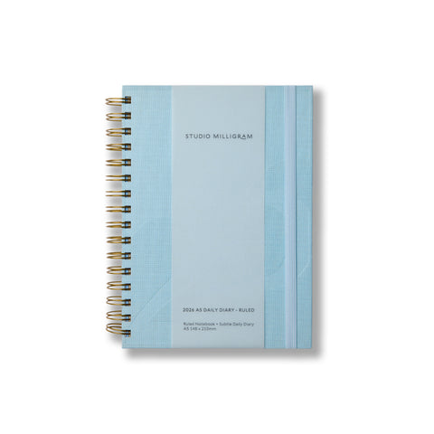 2026 Spiral Daily Diary A5