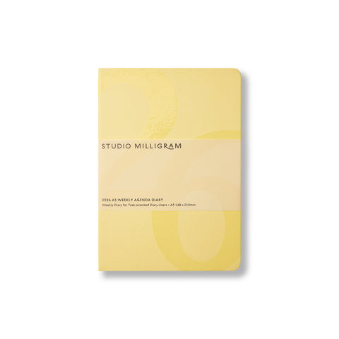 2026 Weekly Agenda Diary A5