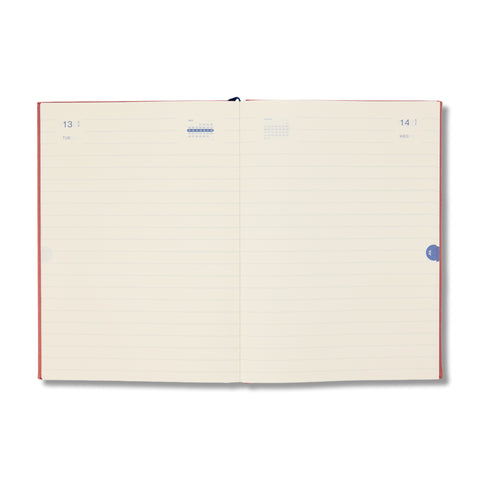 2027 Daily Diary Ruled A5