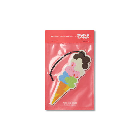 Ice Cream Air Freshener Card
