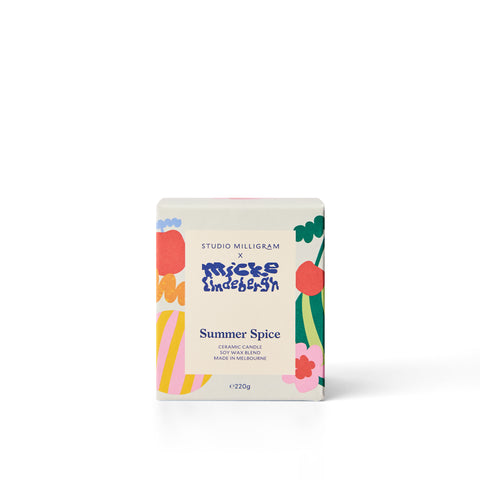 Summer Spice Ceramic Candle