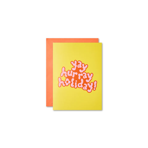 Yay Hurray Greeting Card