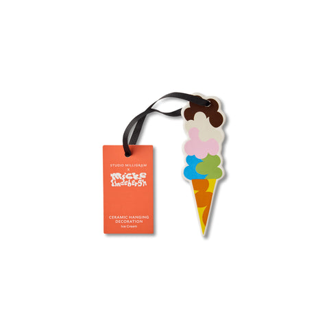 Ice Cream Ceramic Decoration
