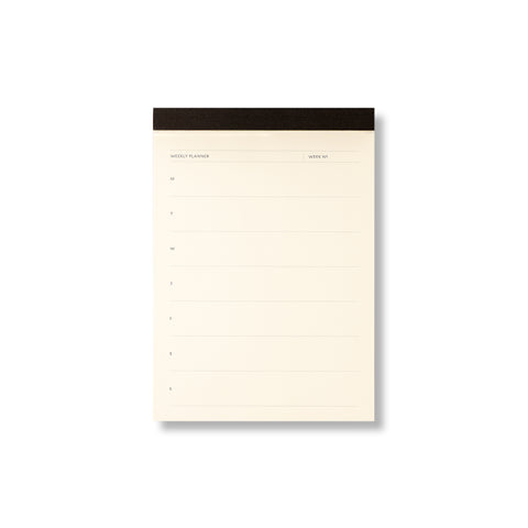 Weekly Desk Pad A5