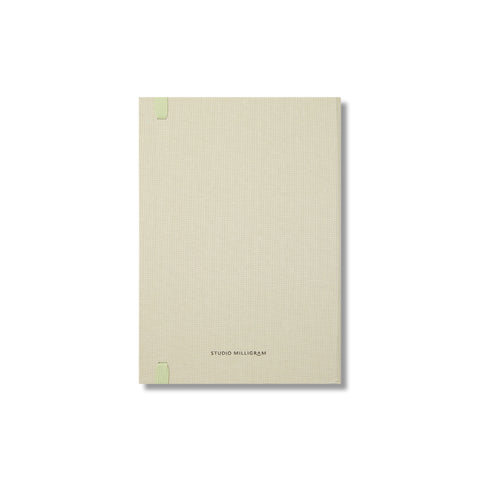 Linen Bound Notebook Dot Grid A5