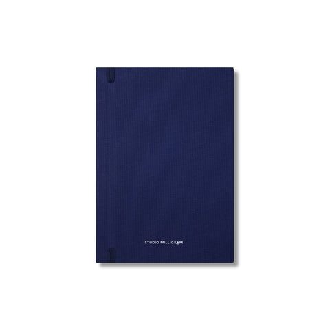 Linen Bound Notebook Dot Grid A5