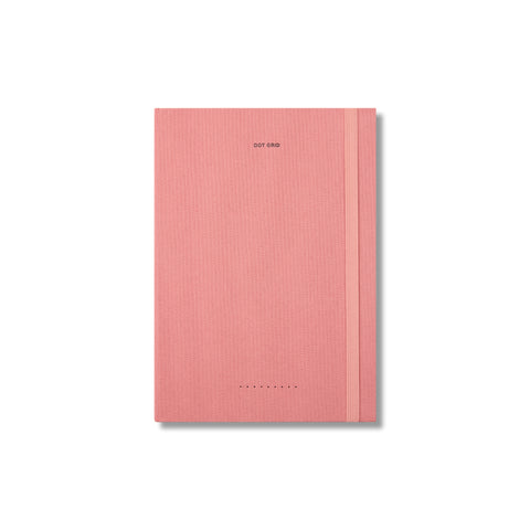 Linen Bound Notebook Dot Grid A5
