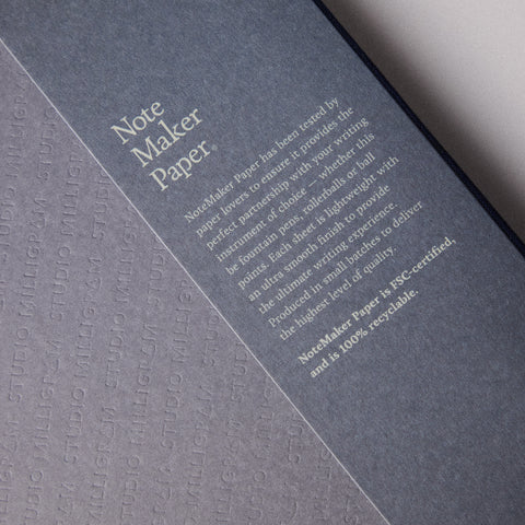 Linen Bound Notebook Ruled A5