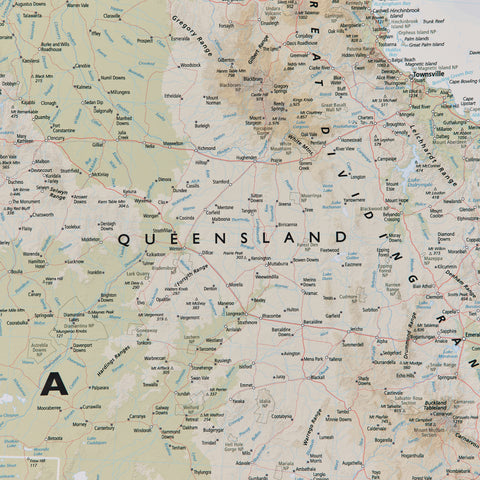 Australia Wall Map