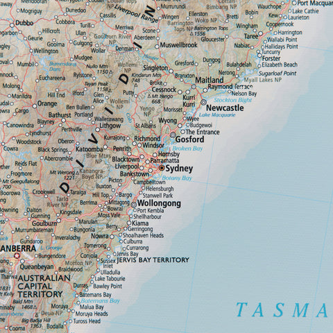 Australia Wall Map