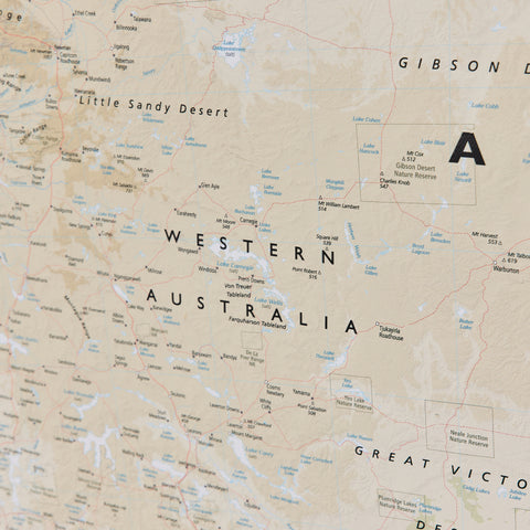 Australia Wall Map