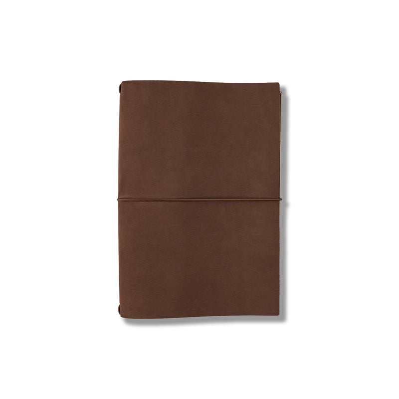 Nubuck Refillable Leather Journal Set