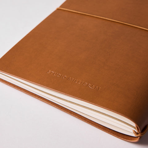 Refillable Leather Journal Set A5