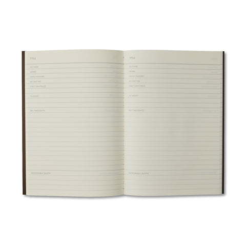 Reading Refillable Journal Insert